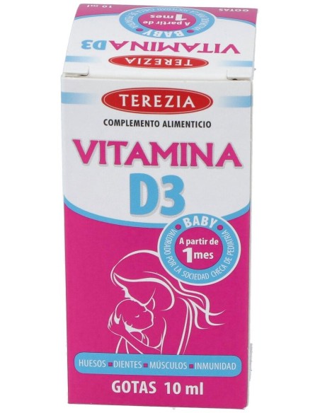 Vitamina D3 Gotas 10Ml. de Terezia