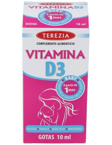 Vitamina D3 Gotas 10Ml. de Terezia