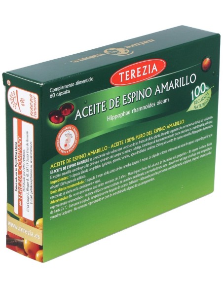 Aceite De Espino Amarillo 60Cap. de Terezia