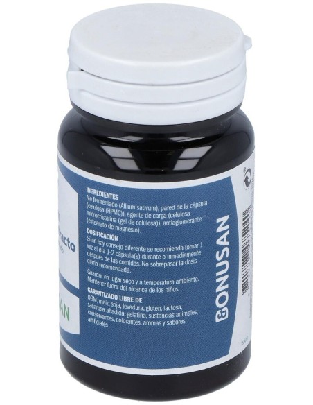 Allium Sativum Ext. Ajo Fermentado 60Cap. de Bonusan