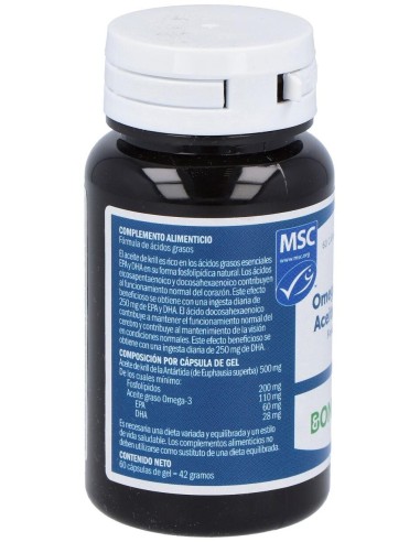 Omega 3 Msc Aceite De Kril 60Cap. de Bonusan