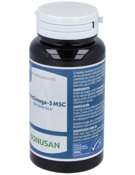 Primomega 3 Msc 60 Cápsulas  Bonusan