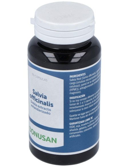 Salvia Officinalis Extracto 60Vcap. de Bonusan