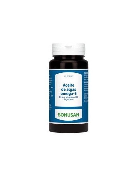 Aceite De Algas Omega 3 60Cap. de Bonusan
