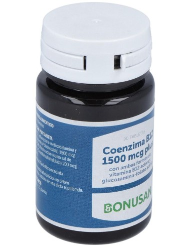 Coenzima B12 1500Mcg. 90Comp. de Bonusan