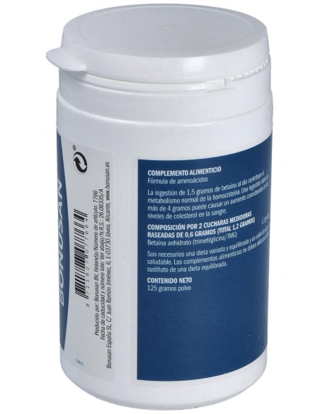 Betaina Anhidrata (Tmg) Polvo 125Gr. de Bonusan