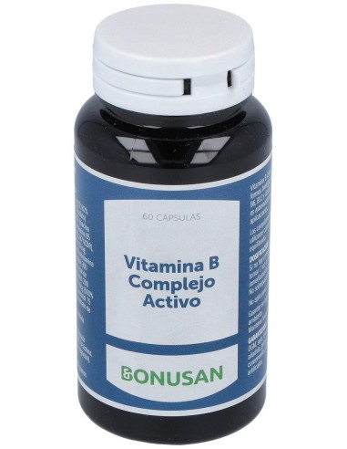 Vitamina B Complejo Activo 60Comp. de Bonusan