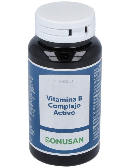 Vitamina B Complejo Activo 60Comp. de Bonusan