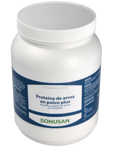 Proteina De Arroz Plus Polvo Sabor Vainilla 500Gr. de Bonusan