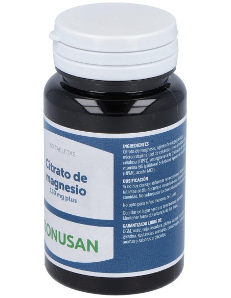 Citrato De Magnesio 150Mg. 60Comp. de Bonusan