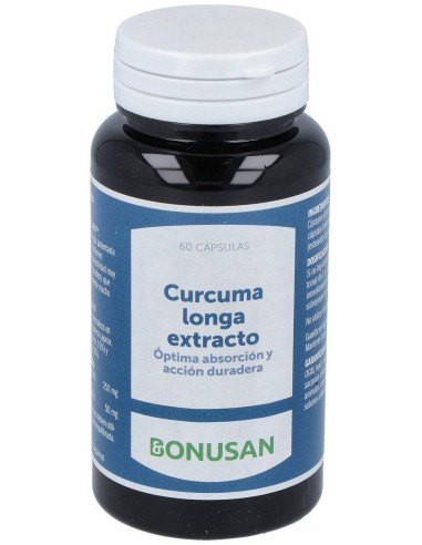 Curcuma Longa Extracto 60Cap. de Bonusan