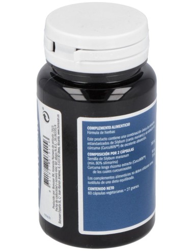 Silybum-Curcuma Extracto 60Vcap. de Bonusan