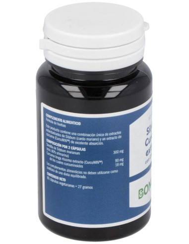Silybum-Curcuma Extracto 60Vcap. de Bonusan