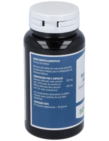 Valeriana - Melissa Extracto 60Vcap. de Bonusan