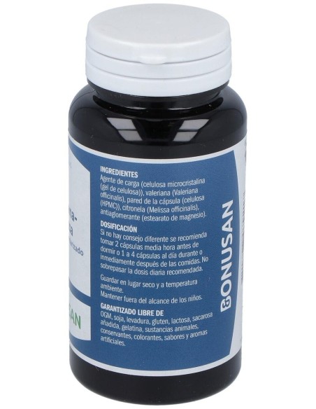 Valeriana - Melissa Extracto 60Vcap. de Bonusan