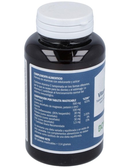 Vitamina C 500 60Comp.Masticables de Bonusan
