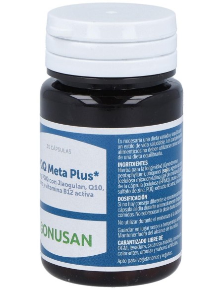 Pqq Meta Plus 30Cap. de Bonusan