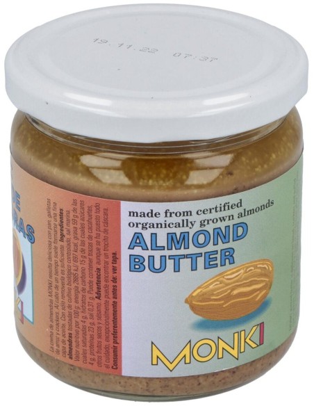 Crema De Almendra Bio 330 g  de Monki