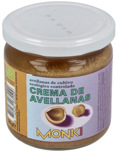 Crema De Avellanas Sin Sal Bio 330 g  de Monki