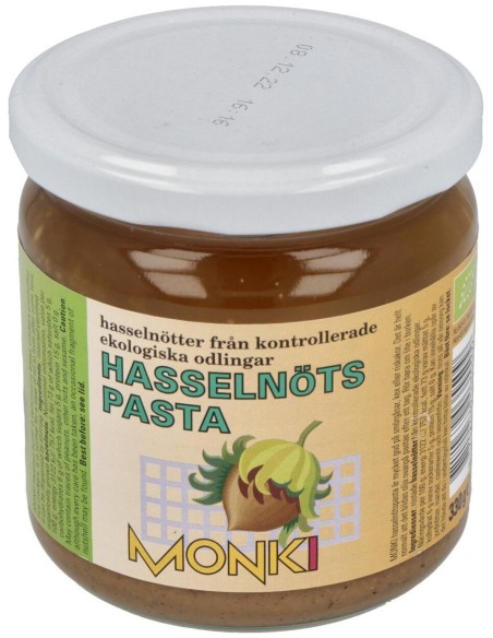 Crema De Avellanas Sin Sal Bio 330 g  de Monki