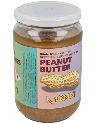 Crema De Cacahuete 650Gr. Bio de Monki