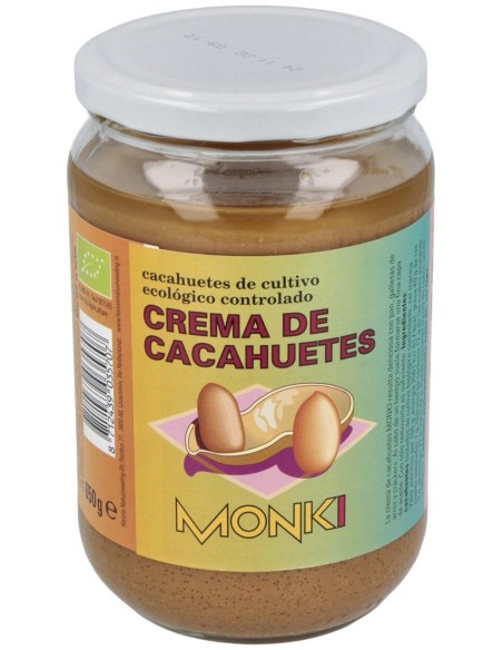 Crema De Cacahuete 650Gr. Bio de Monki