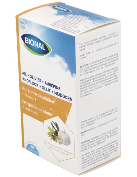 Tensifit Xtra (Ajo+Olivo+Espino Blanco) 80Cap. de Bional