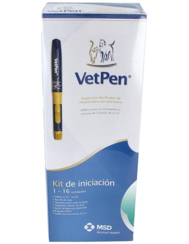 Vetpen Caninsulin 1Ml 16Ud Starter Kit de Msd Vet