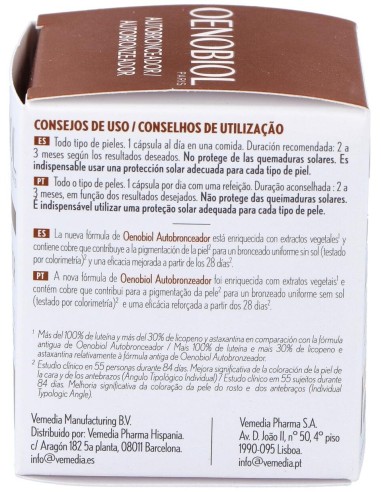 Oenobiol Autobronceador 30Cap. de Oenobiol