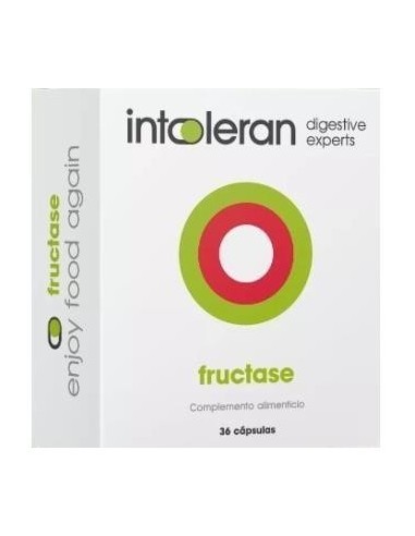 Intoleran Fructase 36Cap. de Intoleran