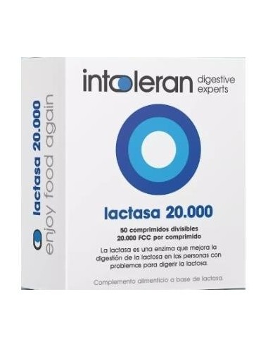 Intoleran Lactasa 20.000 50Comp. de Intoleran