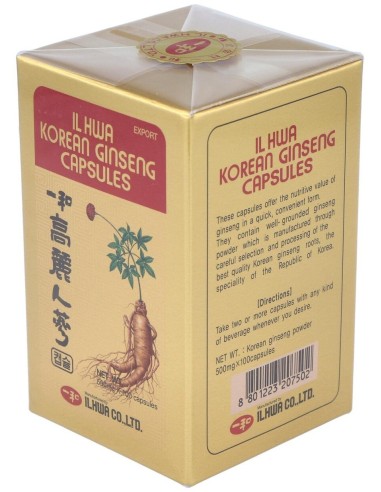 Ginseng Il Hwa 100Cap.Tarro de Tongil