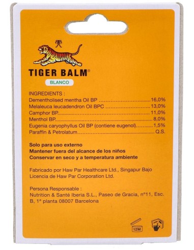 Bálsamo Del Tigre Blanco   de Tiger Balm®