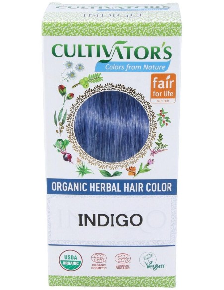 Indigo Tinte Organico 100Gr. Ecocert de Cultivators