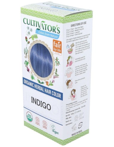 Indigo Tinte Organico 100Gr. Ecocert de Cultivators