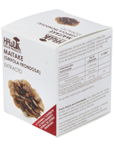Maitake Extracto Puro 60Vcaps. de Hawlik