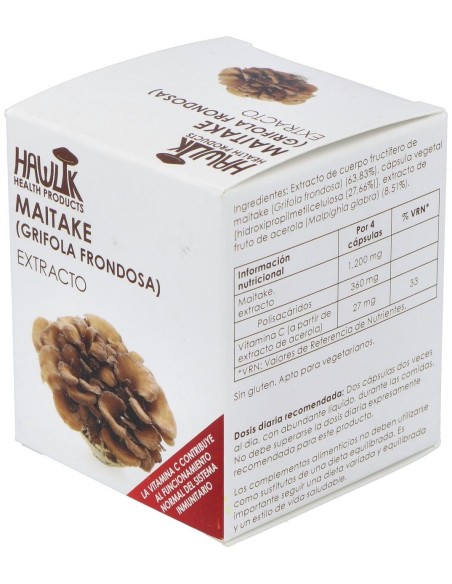 Maitake Extracto Puro 60Vcaps. de Hawlik