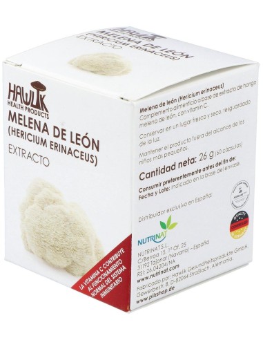 Melena De Leon Extracto Puro 60Vcaps. de Hawlik