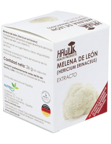Melena De Leon Extracto Puro 60Vcaps. de Hawlik