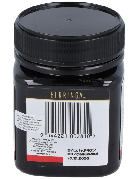 Miel De Manuka 400Mgo 250Gr. de Berringa