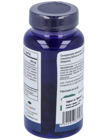 Ubiquinol Qh +Vesisorb 50Perlas de Vbyotics