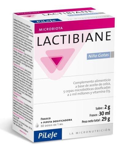 Lactibiane Enfant Gotas 30ml de Pileje