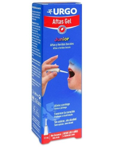 Urgo Aftas Junior Gel 12Ml. de Urgo