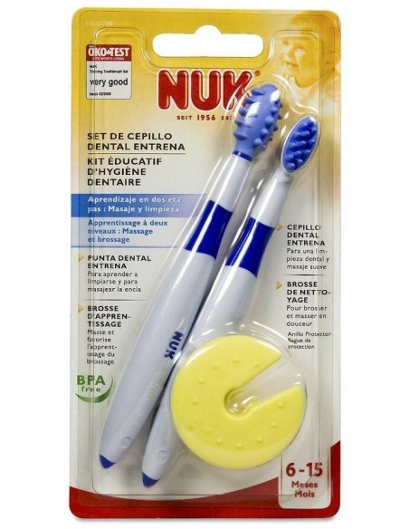 Set Cepillo Dental Entrena 2Ud. de Nuk