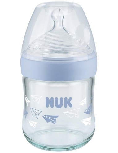 Biberon Nuk Nature Sense Tc Cristal 0-6 S 120Ml. de Nuk