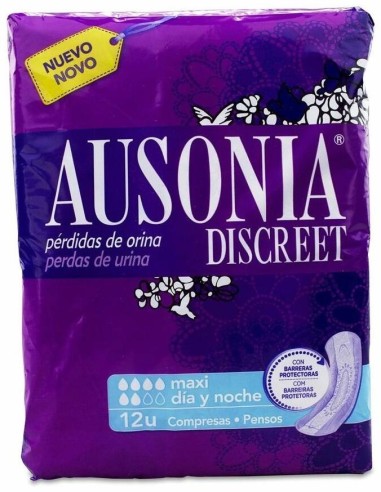 Ausonia Discreet Maxi Day&Night 12 Un de Ausonia