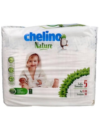 Chelino Pañal Inf Nature T/5 13-18Kg 30Un de Chelino