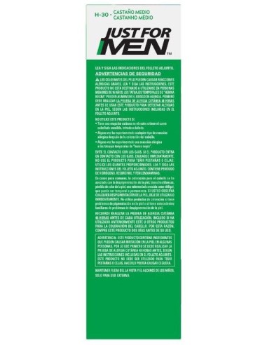 Just For Men 5 Minut Castaño Medio Natural H30 de Just For Men