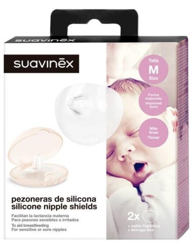 Pezonera Sili T/M 20Mm 2 Unidades de Suavinex