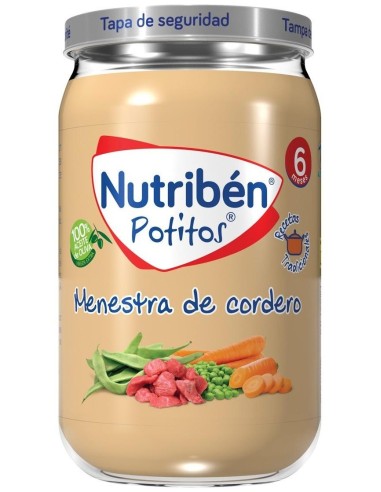 Nutriben Potito Menestra De Cordero 235Gr. de Nutriben
